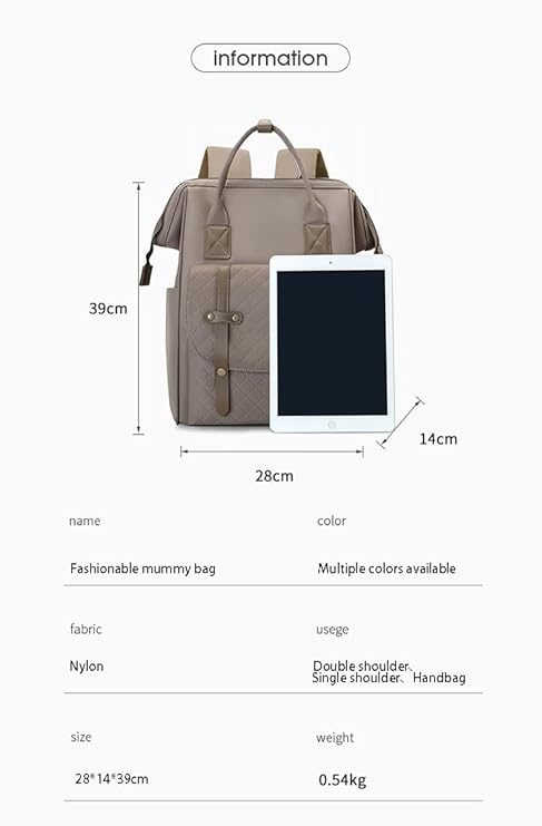 Winnies Premium Travel Diaper Backpack with Trolley Sleeve