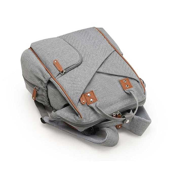 Winnies Quilted Diaper Backpack | Waterproof & Insulated