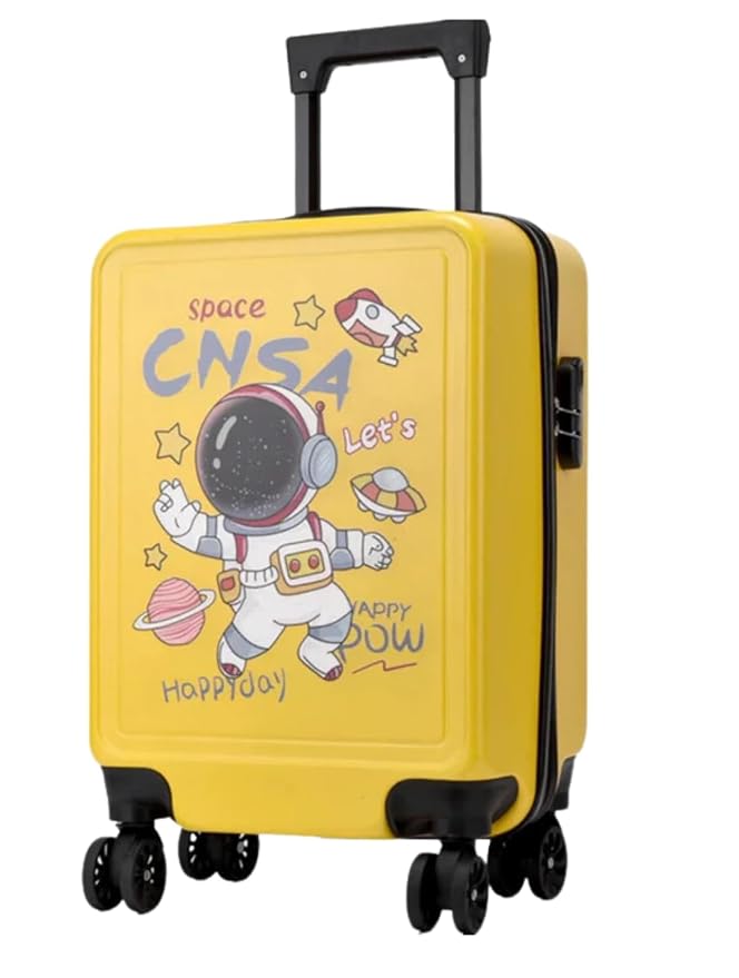 Winnies 20-Inch Kids Suitcase Trolley | 8-Wheel Hard Shell Travel Luggage