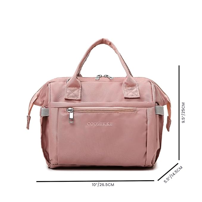 Winnies Premium Mummy Tote Bag | Waterproof Baby Diaper Tote with Multi-Pocket Organizer for Moms