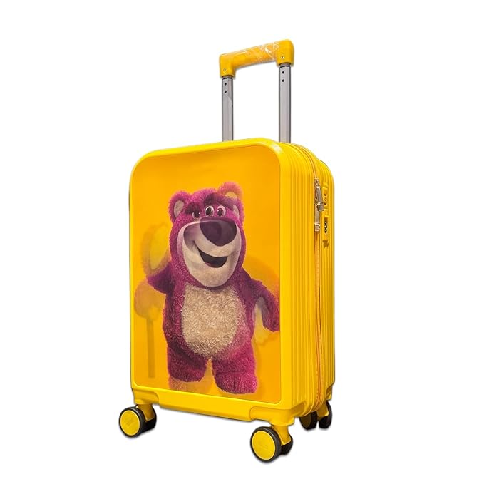 Winnies 20-Inch Kids Suitcase Trolley | 8-Wheel Hard Shell Travel Luggage