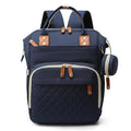 Winnies Insulated Diaper Backpack – Waterproof Travel Bag for Mom & Dad with Bottle Warmer Pockets