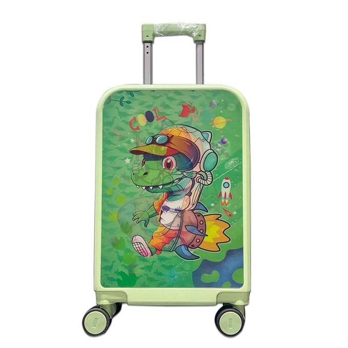 Winnies 20-Inch Kids Suitcase Trolley | 8-Wheel Hard Shell Travel Luggage