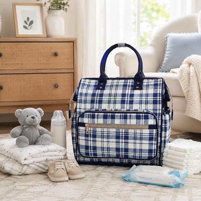 Winnies Premium Baby Travel Bag | Waterproof Maternity Hospital Bag with Multi-Pocket Organizer